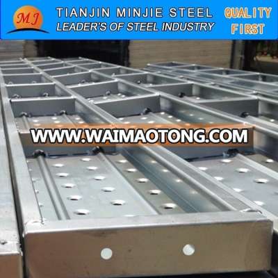 high grade metal scaffolding steel plank from tianjin